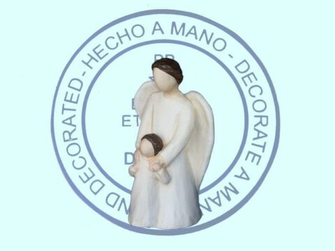 Ange et Enfant 12 cm