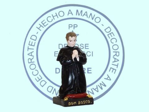 Saint Jean Bosco à genoux 15 cm