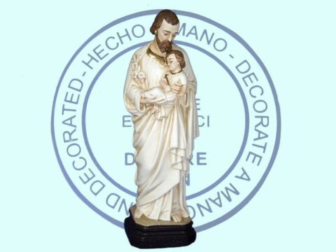 Joseph enfant au bras 20 cm