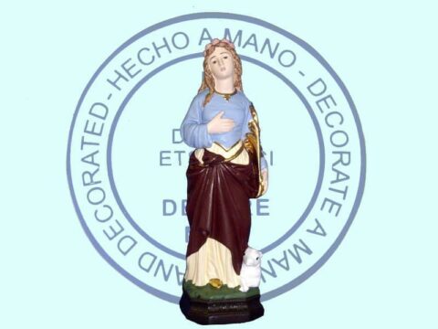 Sainte Agnès 15 cm