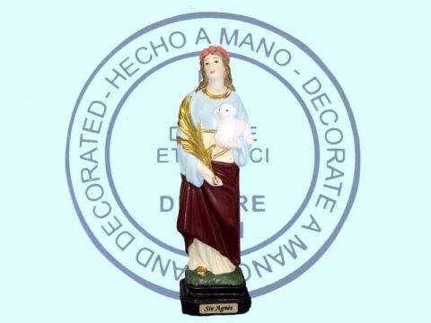 Sainte Agnès 20 cm