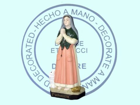 Sainte Bernadette Bergère debout 20 cm