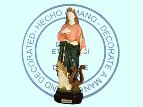 Sainte Cecile 65 cm