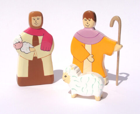Bergers et mouton