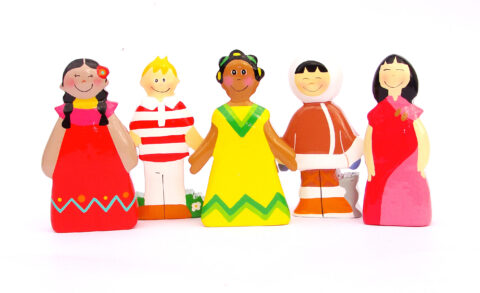 5 enfants du monde