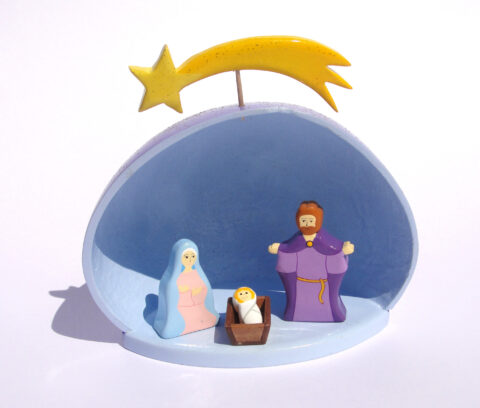 Crèche coco bleue
