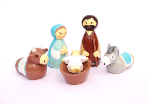 Nativité Marie bleue