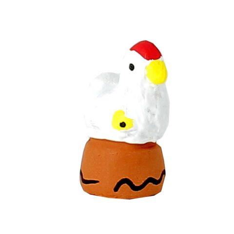 Poule - Santon B2 de l'Abbaye de Jouarre – Image 2