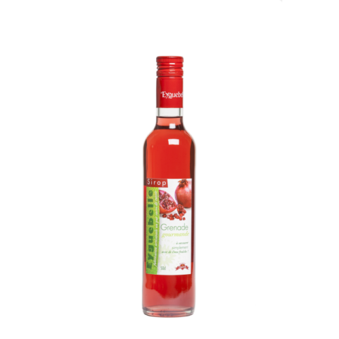 Sirop inédit , Grenade gourmande, Eyguebelle, 50 cl