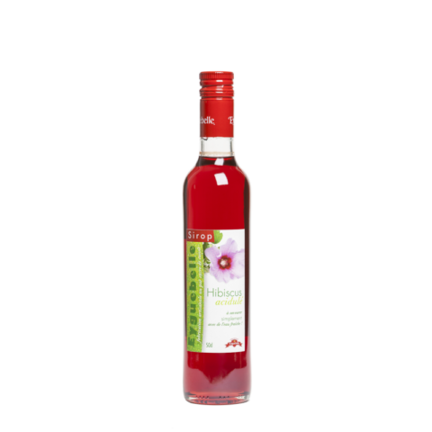 Sirop Inédit, Hibiscus acidulé, Eyguebelle, 50 cl