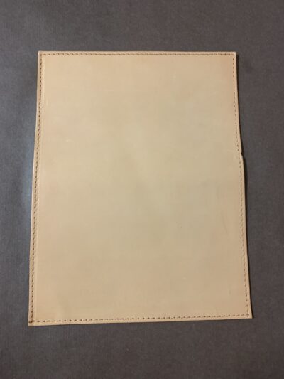 Couverture en cuir MAGNIFICAT petit format - Beige