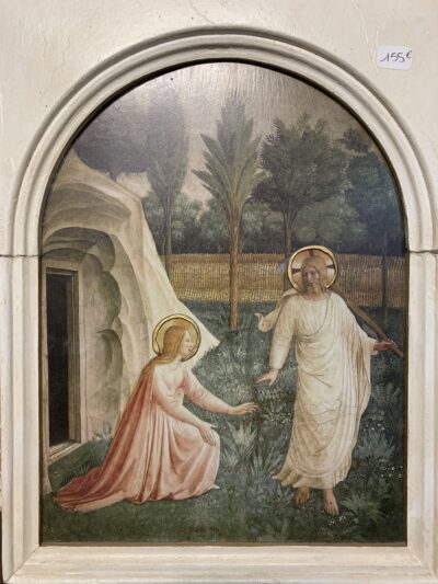 Icône en relief Marie Madeleine et Jésus