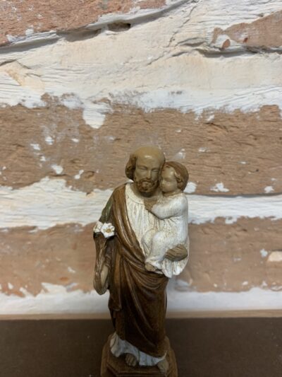 Saint Joseph à l'Enfant petit - Marron