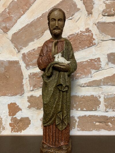 Saint Joseph aux Colombes - Vert bronze et Rouge
