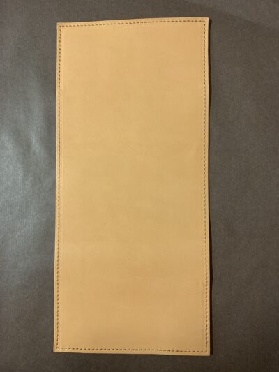 Couverture en cuir PRIONS EN EGLISE petit format - Beige