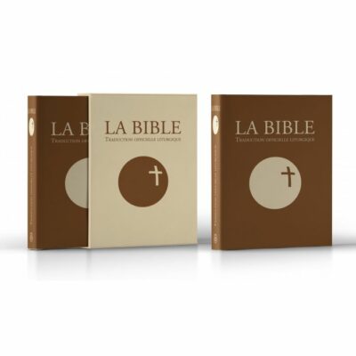 La Bible - Traduction officielle liturgique - cuir marron