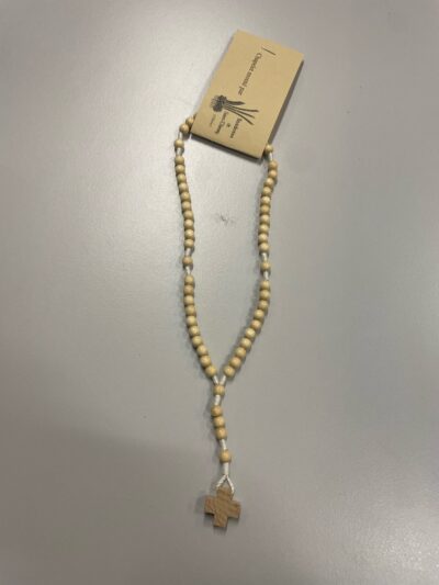Chapelet en bois petite perles
