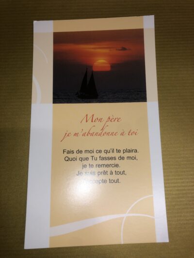 Mon père Je m'abandonne à toi