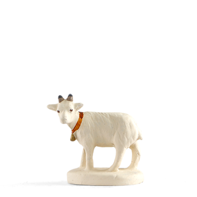 SANTON ARTERRA - Chèvre blanche - 7cm blanc