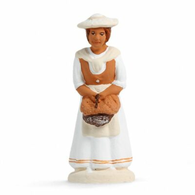 SANTON ARTERRA - Niçoise - 7cm blanc