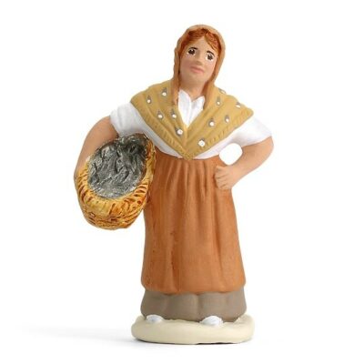 SANTON ARTERRA - Poissonnière - 7cm blanc