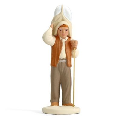 SANTON ARTERRA - Porteur de glace - 7cm blanc