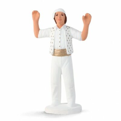 Santon ARTERRA - Le Ravi - 9 cm blanc
