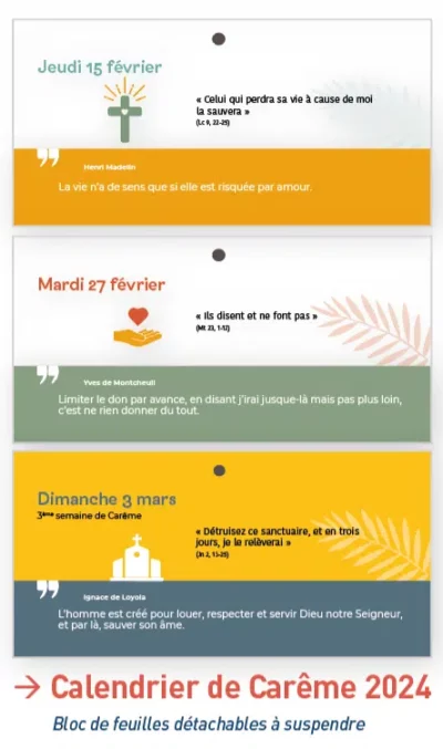 Jour après un chemin de spiritualité ignatienne