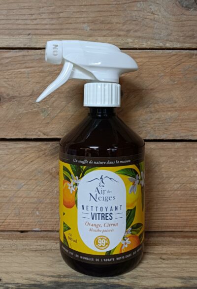 NETTOYANT VITRES - Orange, Citron, Menthe Poivrée