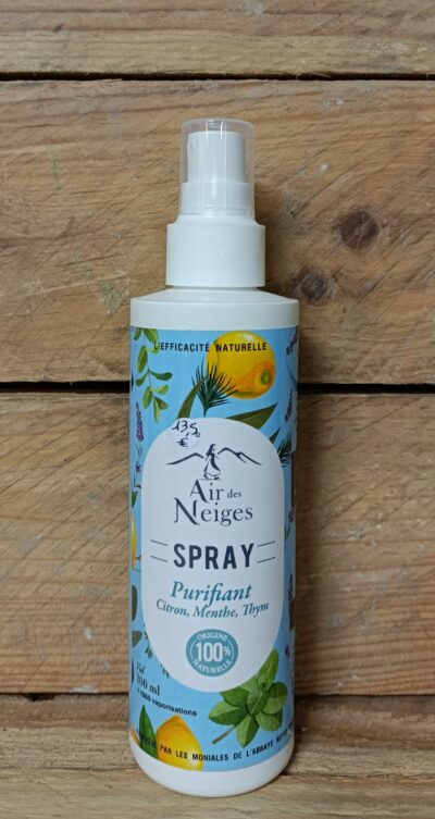 SPRAY- Purifiant : Citron, Menthe, Thym