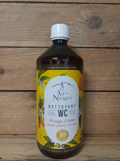 NETTOYANT WC - Orange, citron, Menthe poivrée, Curcuma -